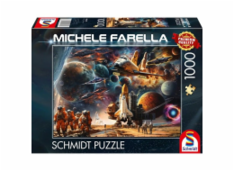 Schmidt Spiele Michele Farella: Fascinace vesmírných cest - cestování do vzdálených galaxií, hádanka