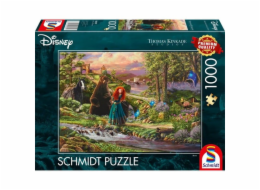 Schmidt Spiele Thomas Kinkade Studios: Kolekce Disney Dreams - Brave, Merida Legend of the Highlands, Puzzle