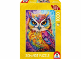 Schmidt Spiele sova v papouščích šatech, puzzle