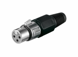 mikrofonní spojka goobay, 3-pin