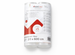 MagicVac 2 Vakuumierfolienrollen 20 cm x 6 m