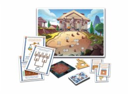 Clementoni Escape Game - The Trials of the Parthenon, společenská hra