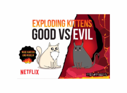 Asmodee Exploding Kittens - Dobro vs. Zlo, karetní hra