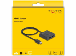 DeLOCK HDMI Switch 2 > 1 obousměrný 8K