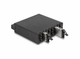 DeLOCK 5,25” odnímatelný rám pro 8 x M.2 NVMe SSD s Slim SAS SFF-8654