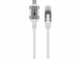 goobay Ethernetový kabel USB-C 3.2 Gen2 samec > RJ-45 samec, LAN adaptér
