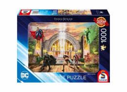 Schmidt Spiele Thomas Kinkade Studios: DC Justics League - Hall of Justice, Puzzle