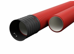 Ochranná trubka kabelů Pipelife HDPE, D50, 750N, 6m