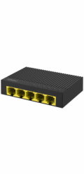 Imou SG105C Imou switch SG105C/ 5x Gigabit port/ 10/100/1000 Mbps RJ45 ports/ 10 Gbps/ napájení DC5V1A/ černý