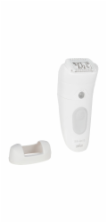 Braun Silk-épil 5-011 (weiß/silber, incl. Aufbewahrungsbeutel, Massageaufsatz)