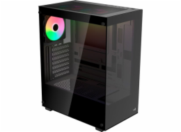 Aerocool Pivot-G-BK-v3, věžová skříň