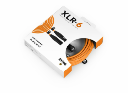 Rode&nbsp;Microphones&nbsp;Premium&nbsp;XLR&nbsp;kabel&nbsp;XLR6M-O&nbsp;oranžový