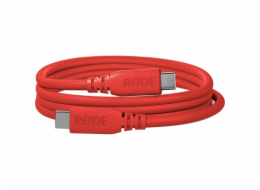 Rode Mikrofony Kabel USB 3.2 Gen1 SC27-R červený, zástrčka USB-C > zástrčka USB-C