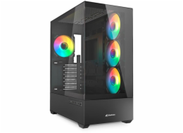 Sharkoon AK6 RGB, věžové pouzdro