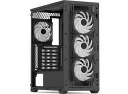 Aerocool D501A-G-BK-v2, věžová skříň