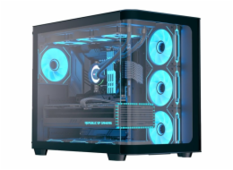 Aerocool P500C-G-BK-v1, věžová skříň