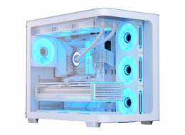 Aerocool P500C-G-WT-v1, věžová skříň