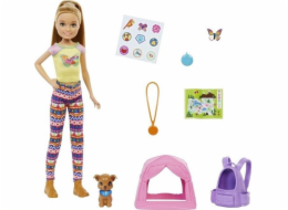Mattel Barbie “It takes two! Camping” Spielset mit Stacie Puppe und Hündchen