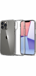 Spigen kryt Crystal Hybrid pre iPhone 13 Pro Max - Crystal Clear