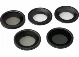 Sada filtrů Junestar Filter 5v1 / Cpl Uv Nd4 Nd2 Star 6 filtrů pro Xiaomi Yi 2 4k