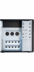 CHIEFTEC skříň Elox Series HQ-01B-OP, Miditower, USB 3.0, Black, bez zdroje