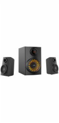 FENDA F&D repro F190X/ 2.1/ 46W/ černé/ BT5.0/ FM rádio/ USB přehrávání/ LED podsvícení/ dálkové ovládání