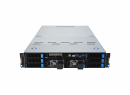 ASUS Rack 2U ESC4000A-E12-SKU1/2600W(1+1) AMD EPYC 1x LGA 6096 (SP5) 400W 12xDDR5 6x3 5/2 5 SATA/SAS*+NVMe 2 Intel i350 1Gb 4+01 Double Deck Titan
