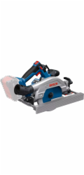 Bosch Powertools Akumulátorová okružní pila GKS 18V-57-2 GX Professional (bez nářadí), 18 V (modrá/černá, bez baterie a nabíječky, v L-BOXX)
