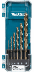 Makita D-75758 sada vrtáků do kovu HSS-Co 2,3,4,5,6,8mm