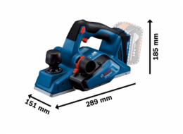 Bosch Akku-Falzhobel GHO 18V-26 Professional solo, 18Volt, Elektrohobel