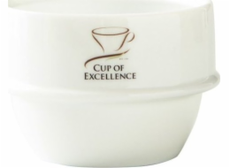 ORIGAMI - Miska na cupping 225ml - Bílá s logem Cup of Excellence