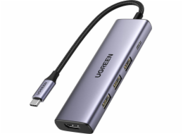 UGREEN Revodok 5-in-1 4K HDMI USB-C Hub mit 3x USB-A 3.0