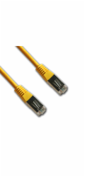 Patch cord FTP cat5e 2M žlutý