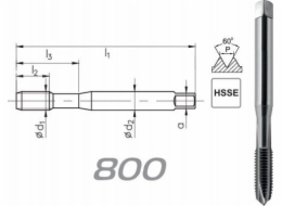 Fanar THREAD UNC 5/16-18 DIN-371B (2B) HSSE 800