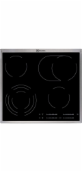 Electrolux EHF46547XK Black Built-in Ceramic 4 zone(s)