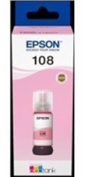 EPSON 108 EcoTank Light Magenta ink bottle