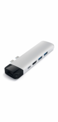 Satechi Type-C Pro Hub 4K HDMI with Ethernet silver