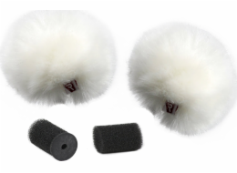 Rycote  White Lavalier Windjammer - pár