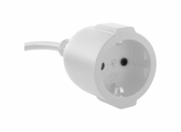 REV Schutzkontaktverlängerungs- Kabel 3m mit USB,weiß 0016700114
