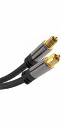 PremiumCord Kabel Toslink M/M, 6mm, 3m, černá