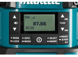 Makita DMR056 rádio Cestovní Analogový a digitální Černá, Modrá