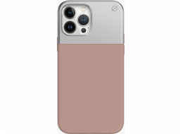 Atom Studios POUZDRO DĚLENÉ SILIKONOVÉ MAGSAFE IPHONE 13 PRO MAX RŮŽOVÉ