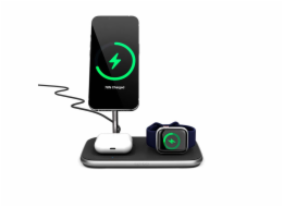 Epico Qi2 3in1 MagSafe Wireless Charger - černá