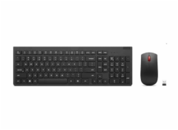 Lenovo 4X31N50746 klávesnice Obsahuje myš Univerzální RF bezdrátový QWERTY Americká angličtina Černá