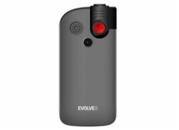 EVOLVEO Mobilní telefon pro seniory s nabíjecím stojánkem EasyPhone FL, stříbrná