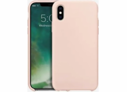 Xqisit  NP Silikonové pouzdro Anti Bac pro iPhone 14 Pro Max Midnight Black