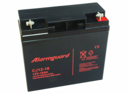 ALARMGUARD CJ12-18 Bezúdržbový olověný akumulátor 12V, kapacita 18Ah, životnost 5 let