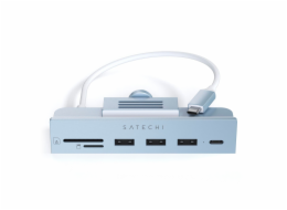 Satechi USB-C Clamp Hub for 24 iMac blue
