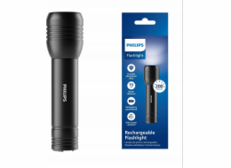 Philips Alu Rechargeable Flashlight Taschenlampe 200 LM