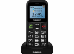 MAXCOM MM426 SE, Telefón pre seniorov, čierny